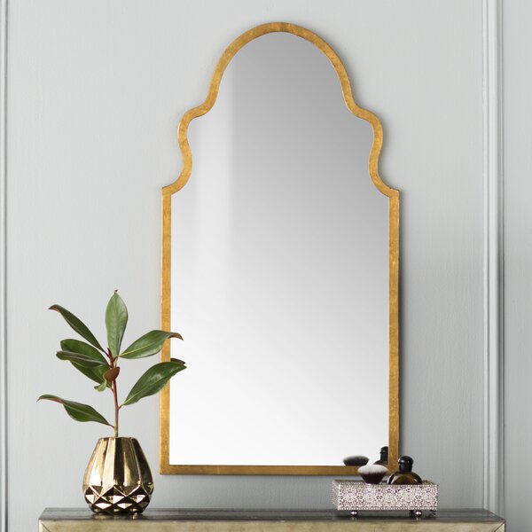 Gold Leaf Wall Mirror | Wayfair